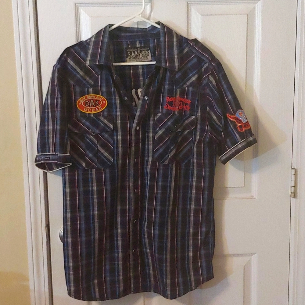 Men's Casual Button Down Shirt